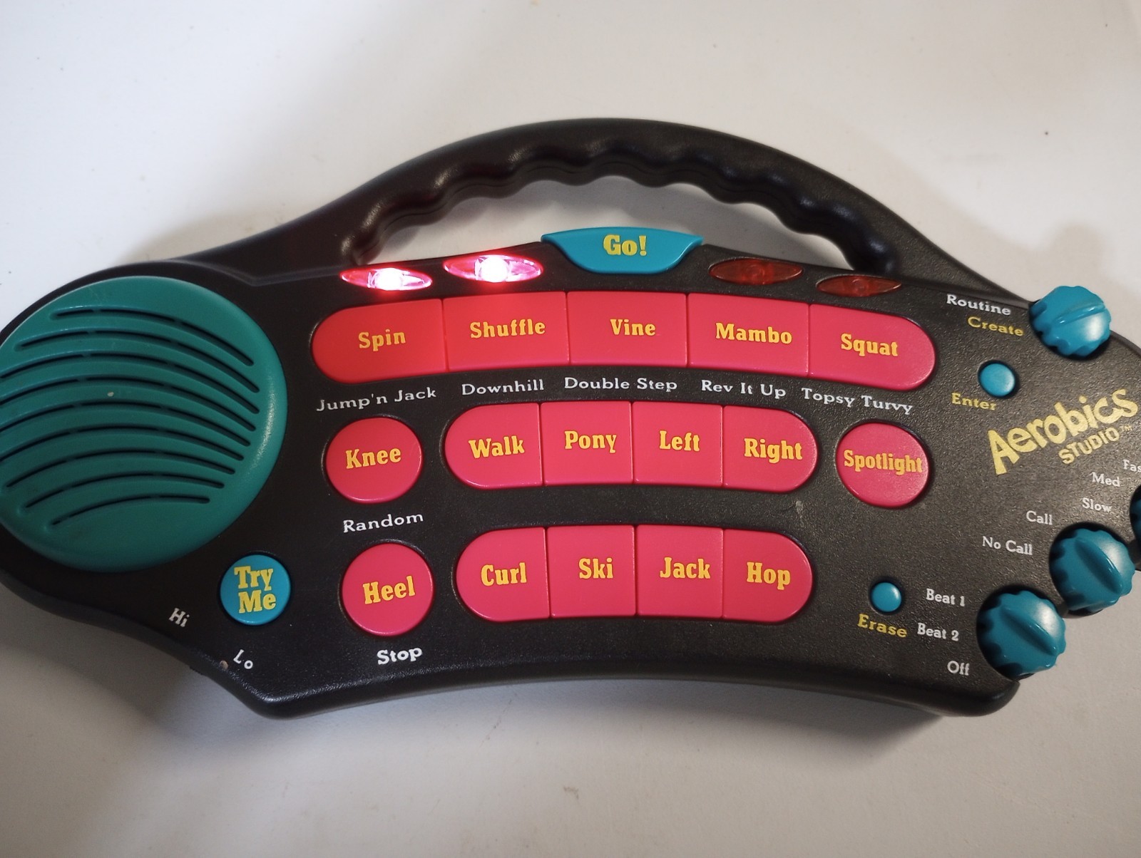 Vintage 1998 Whirl Aerobics Studio Electronic Game By Wham-O TESTED