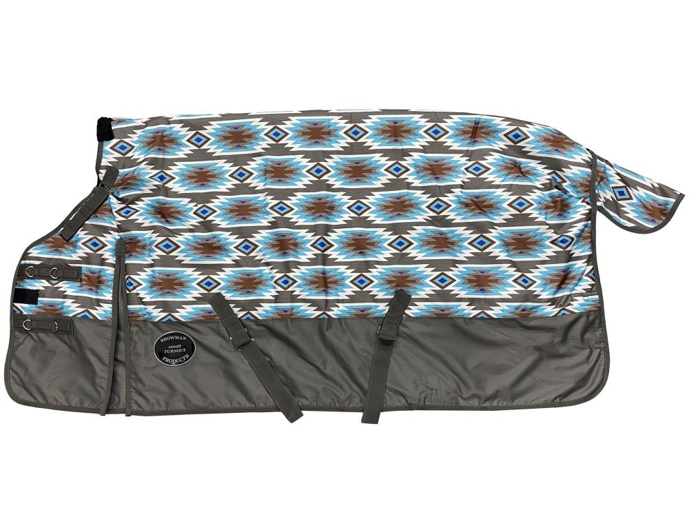 Showman PONY/YEARLING 48-54" Southwest 1200D Waterproof/Breathable Blanket