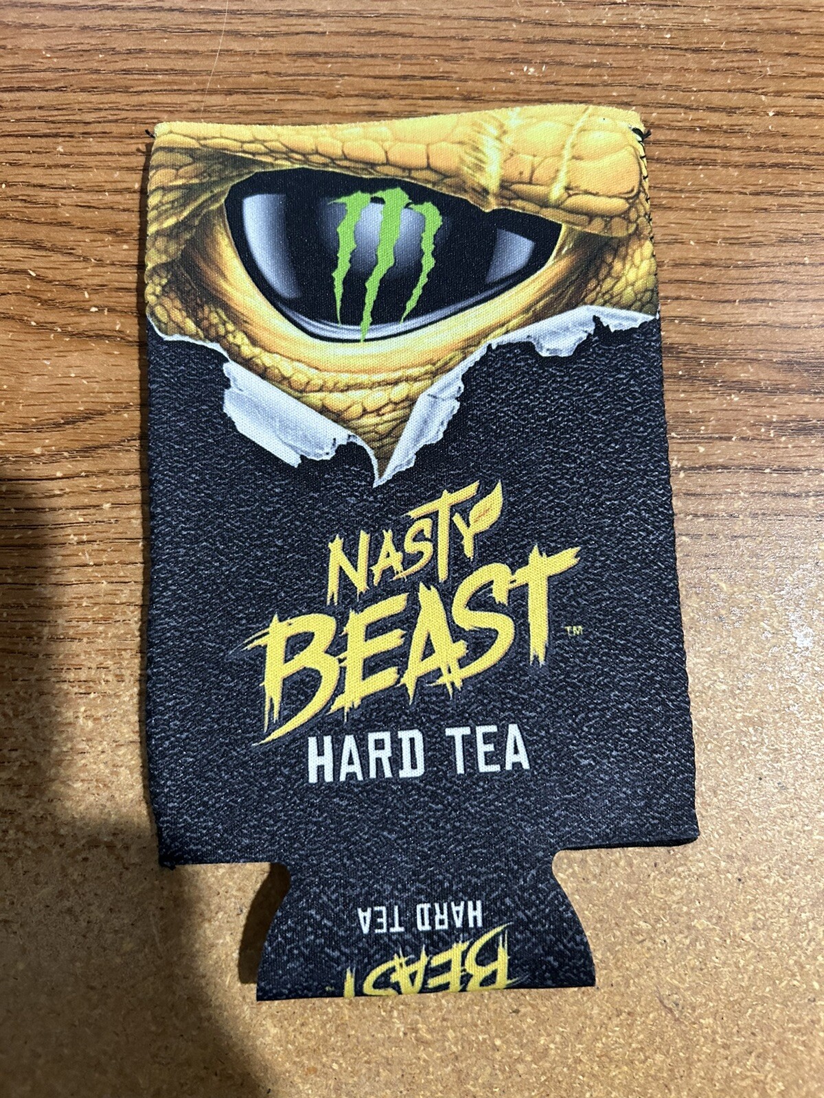 MONSTER NASTY BEAST HARD TEA BEER SODA TALL CAN KOOZIE  (RARE)