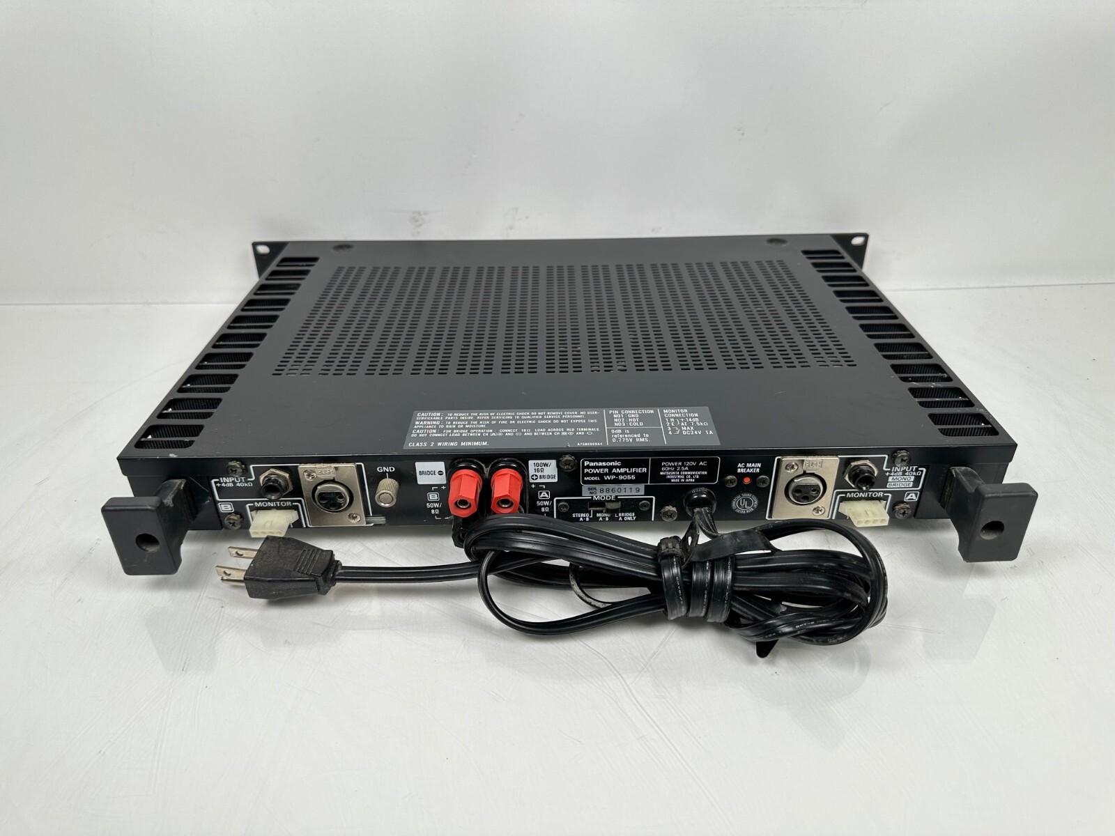 PANASONIC Ramsa WP-9055 2-Channel Power Amplifier