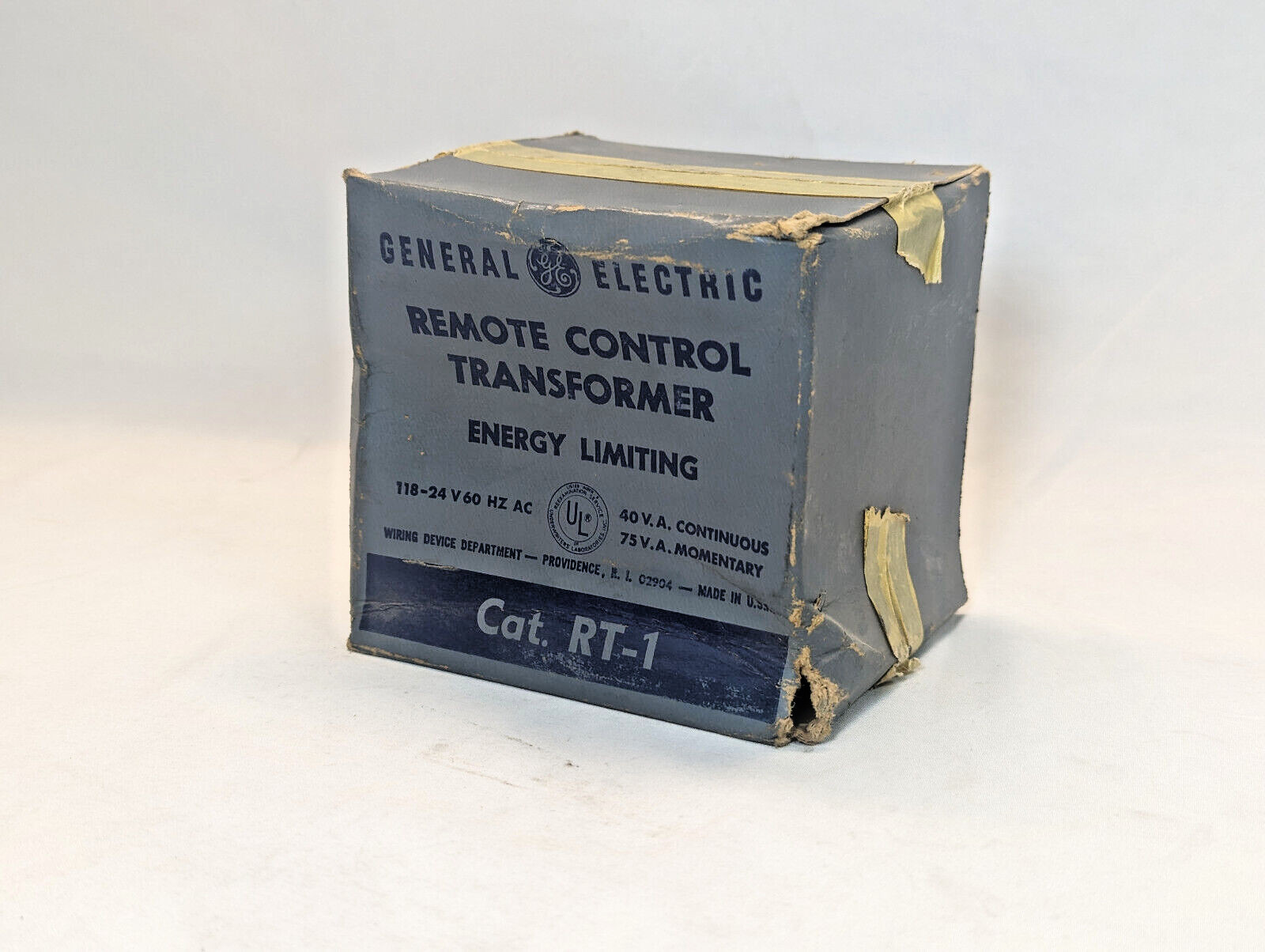 *NEW * GE General Electric RT-1 Remote Control Transformer 118-24V 60Hz