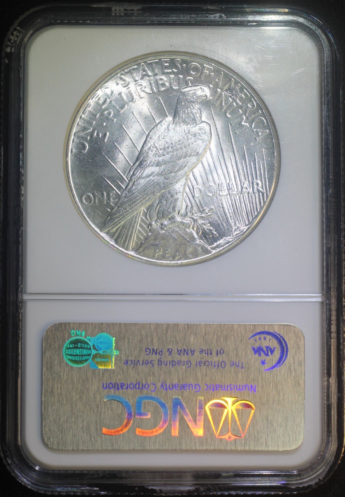 1926 P Peace Silver Dollar NGC MS64 TOP-50 VAM-2 DDR Leaves Well Struck Coin
