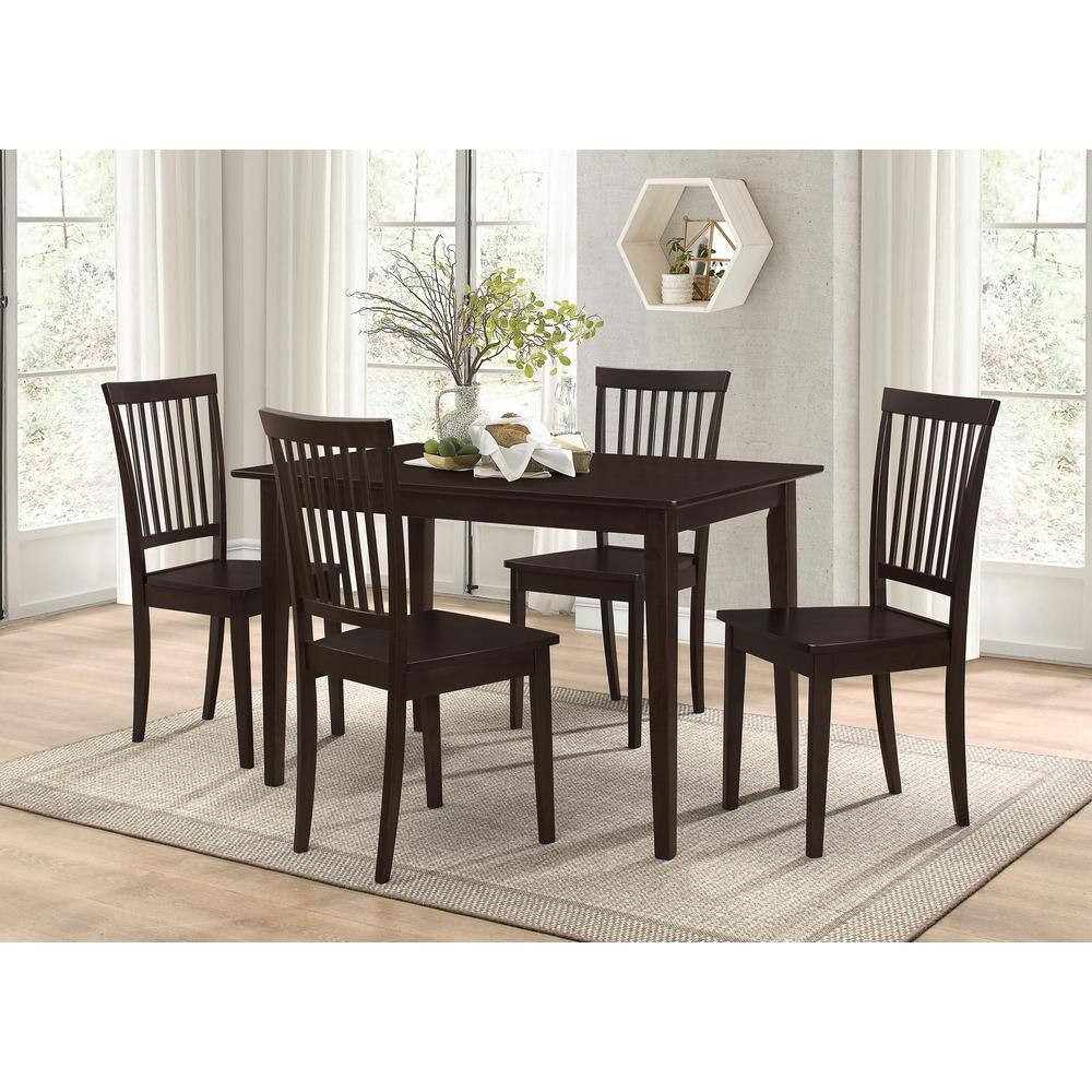 Gomez 5-Piece Cappuccino Dining Set