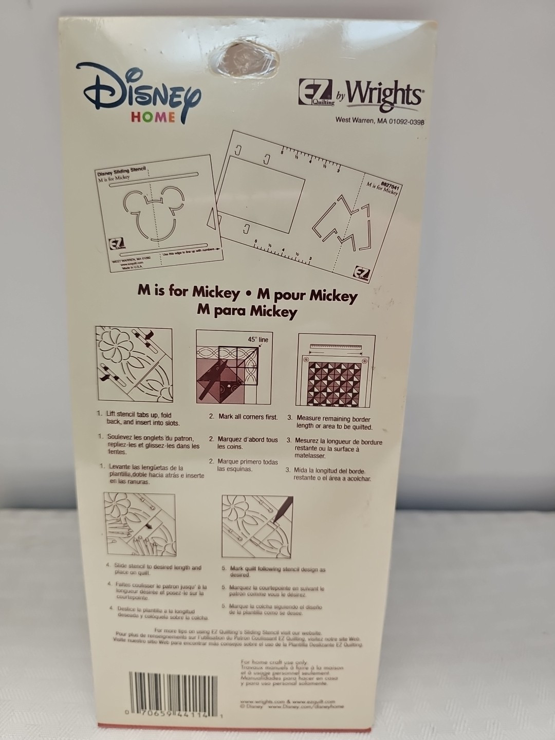 Disney Home Mickey Sliding Stencil Crafts