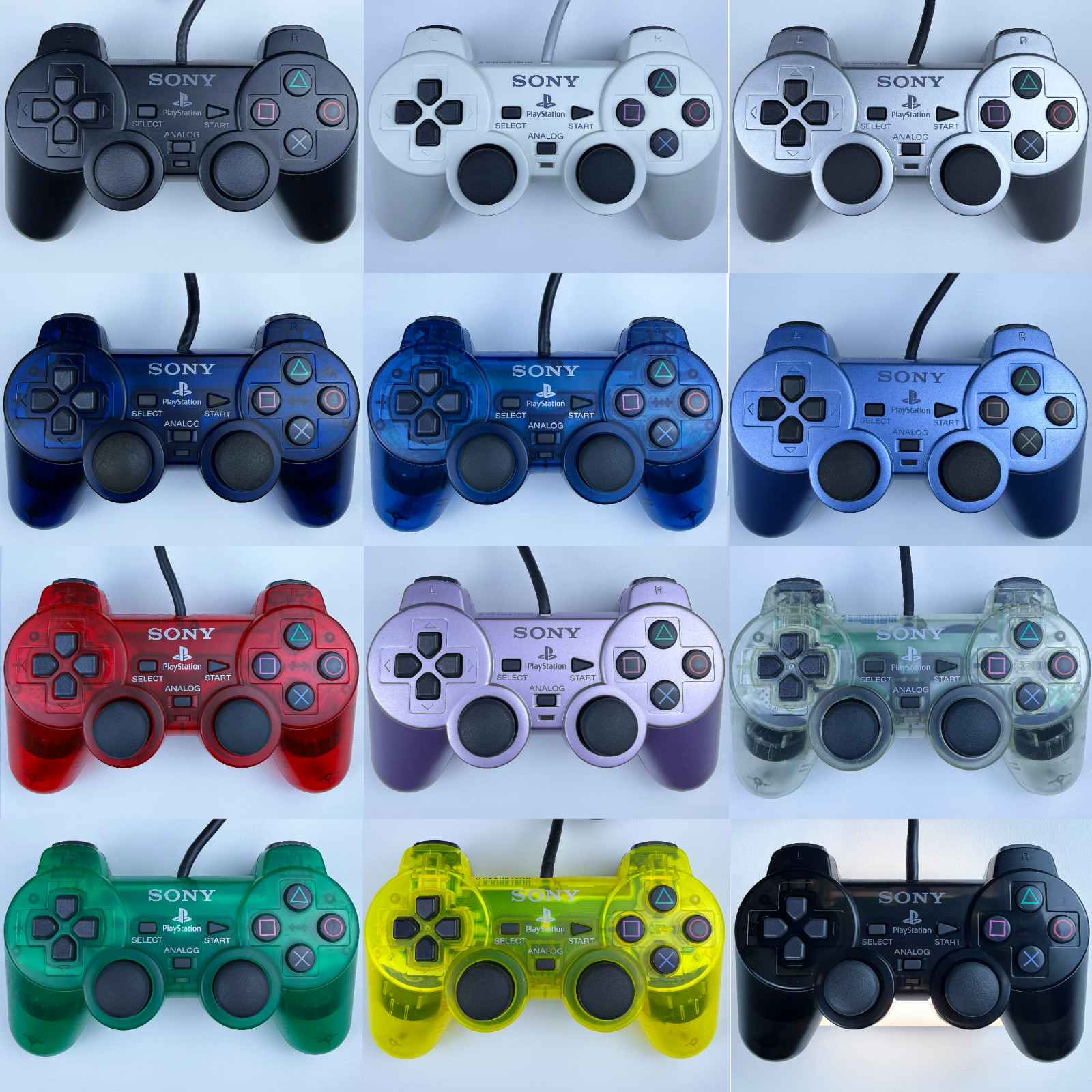 Official Sony PlayStation 2 DualShock 2 Controller - SCPH-10010 OEM - USA Seller