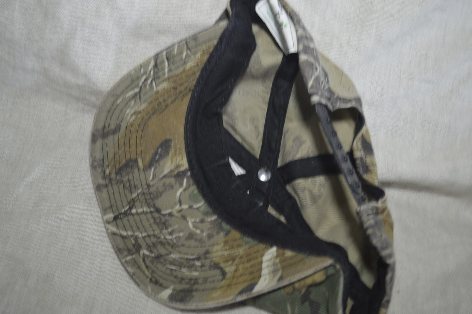 Vintage RealTree Advantage Camo Cap Hat Mobile Admirals by Kudzu Made in the USA