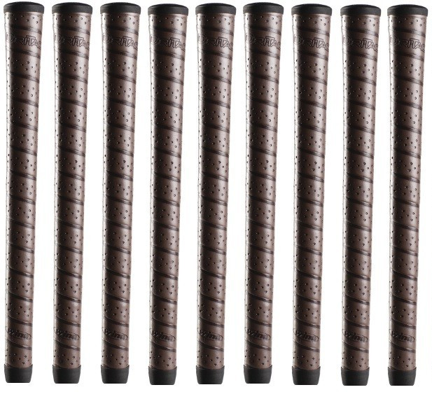 Winn Dri-Tac Wrap Standard Brown DriTac - 9 Pieces Golf Grips - FAST SHIPPING!
