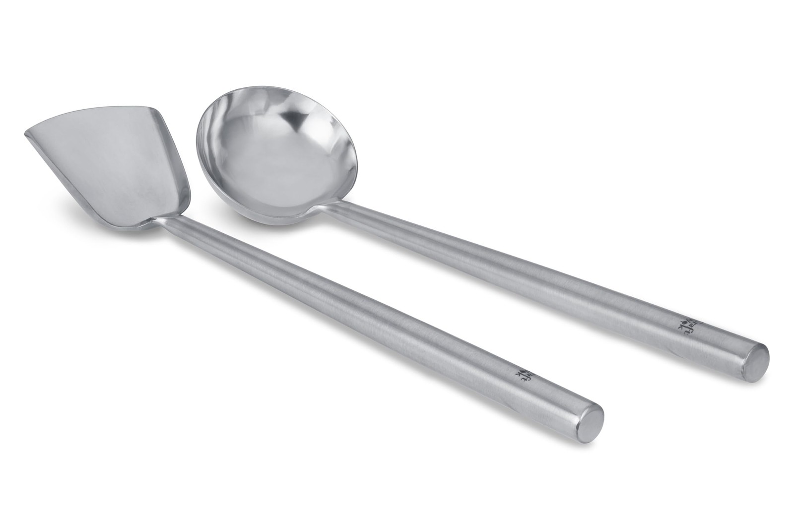 Craft Wok s/s Ladle and Spatula (Turner) Stainless Set with Stainless Handles...