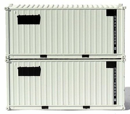 Jacksonville Terminal Co 205454 N Scale Military Container Grey