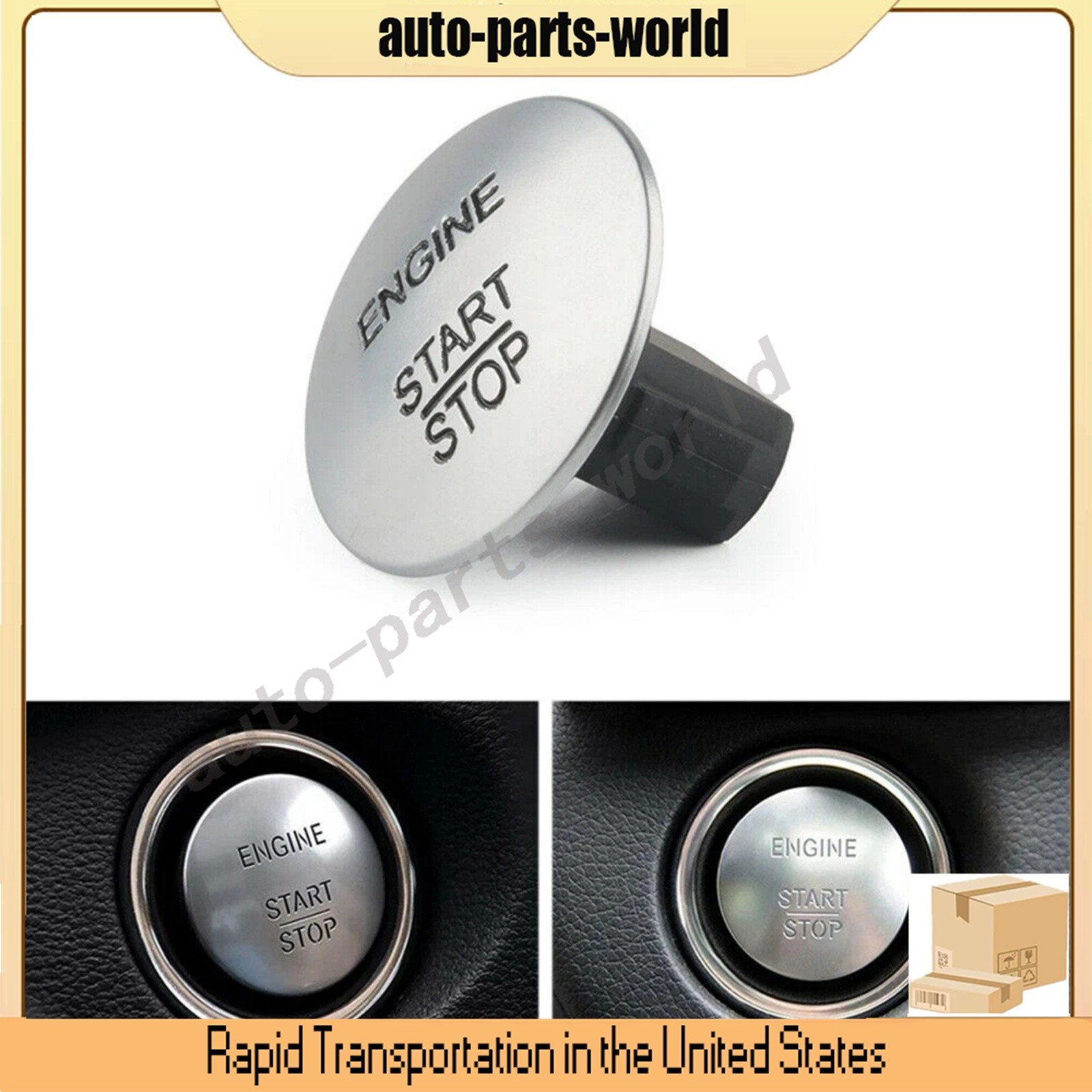 Engine Start Stop Push Button For Mercedes C300 S550 ML350 2215450714 Keyless