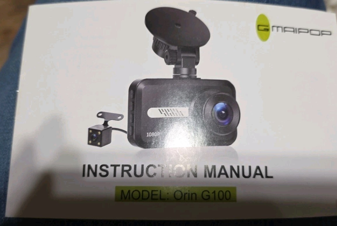 G Maipop Dash Camera... As Pictured ..Just the Camera Only..