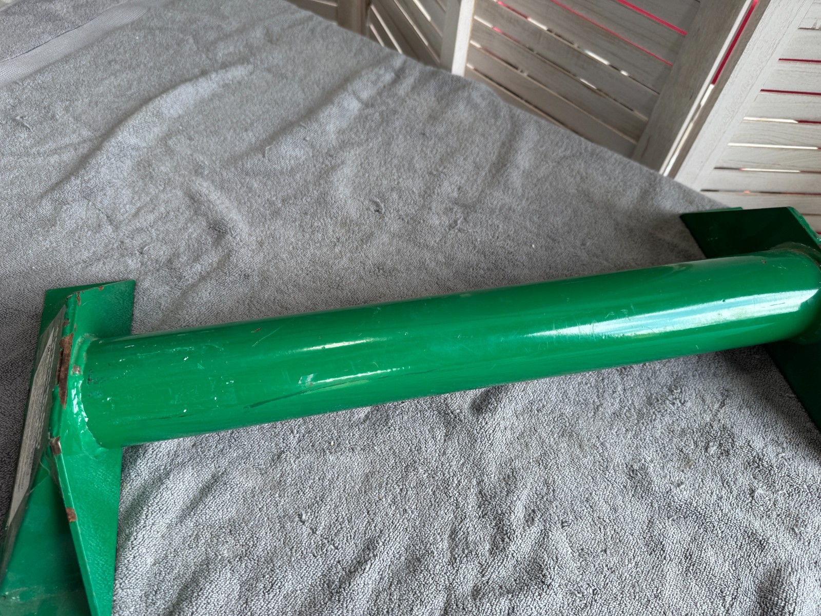 Greenlee 6037 Floor Mount for 805 2001 640 6001 Cable Puller / Wire Tugger Used