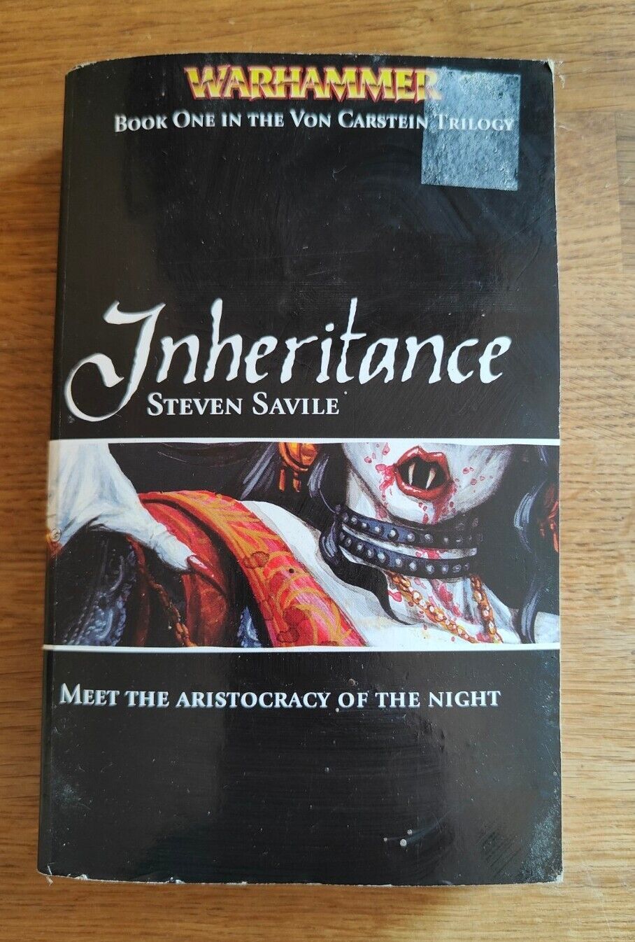 BOOK - Warhammer Book One Von Carstein Trilogy Inheritance Games Workshop PB