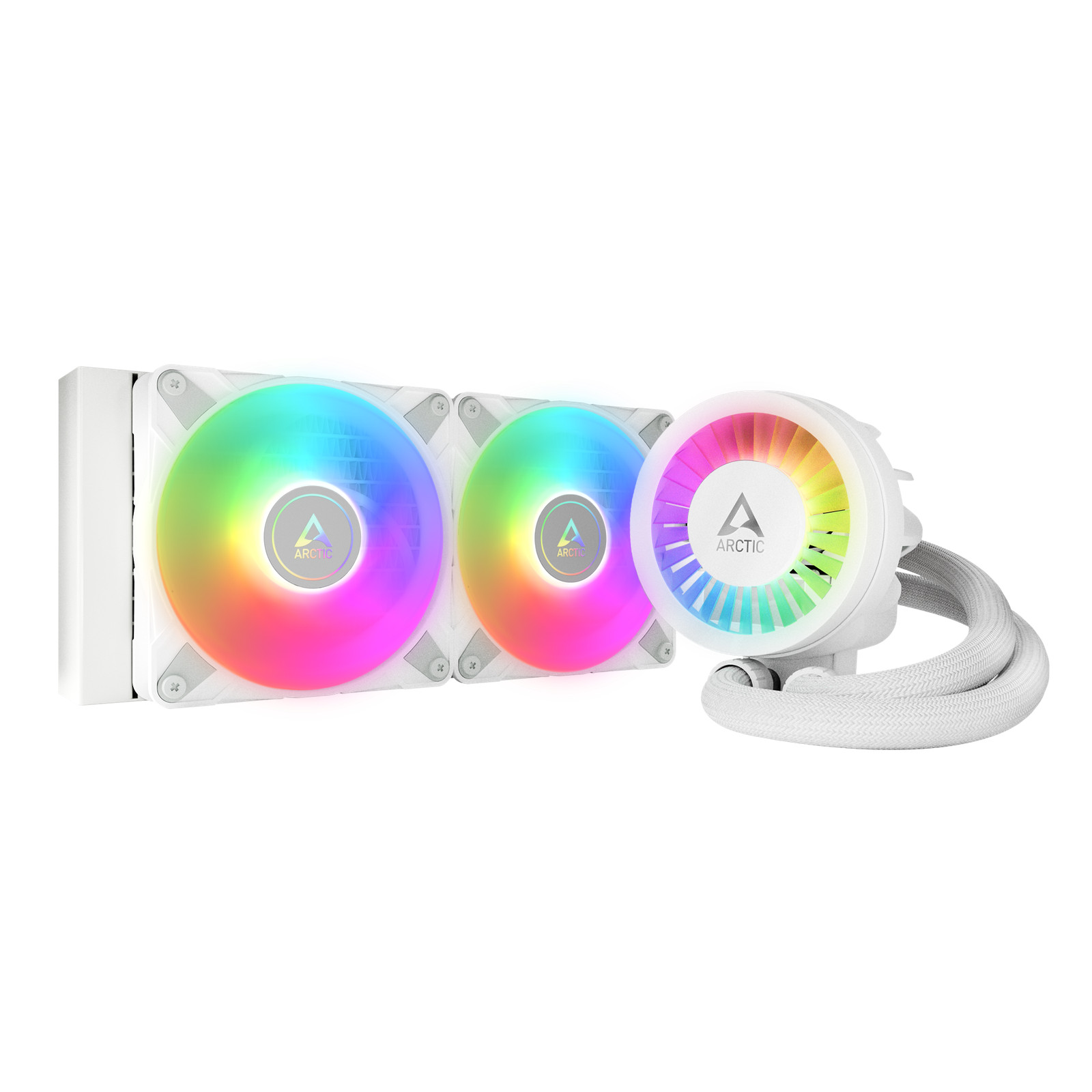 ARCTIC Liquid Freezer III 240 A-RGB white PC Water Cooler AIO  Cooling B-Ware