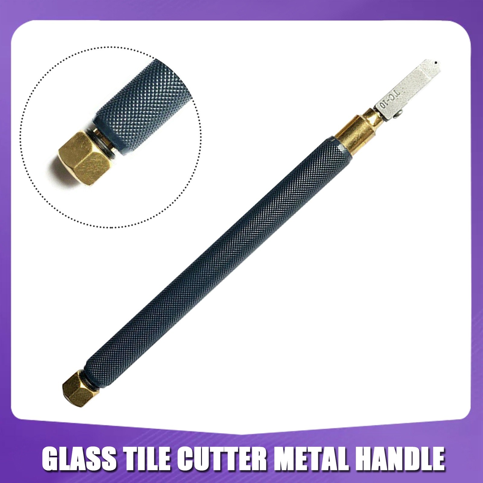 Quality Glass Cutter Metal Handle 5-19mm Cutting Tools for Stained Tilemd