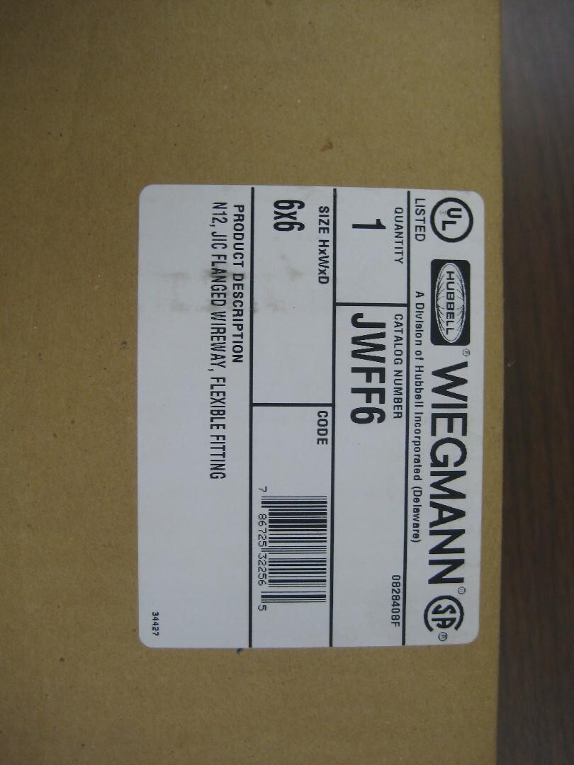 WIEGMANN JIC 6" FLANGED FLEXIBLE FITTING JWFF6