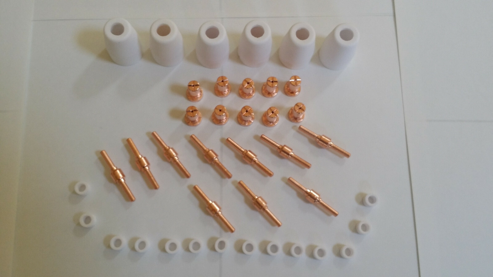 REBOOT RBC-5000D PLASMA CUTTER CONSUMABLES 40PCS COPPER EXTENDED CONSUMABLES USA