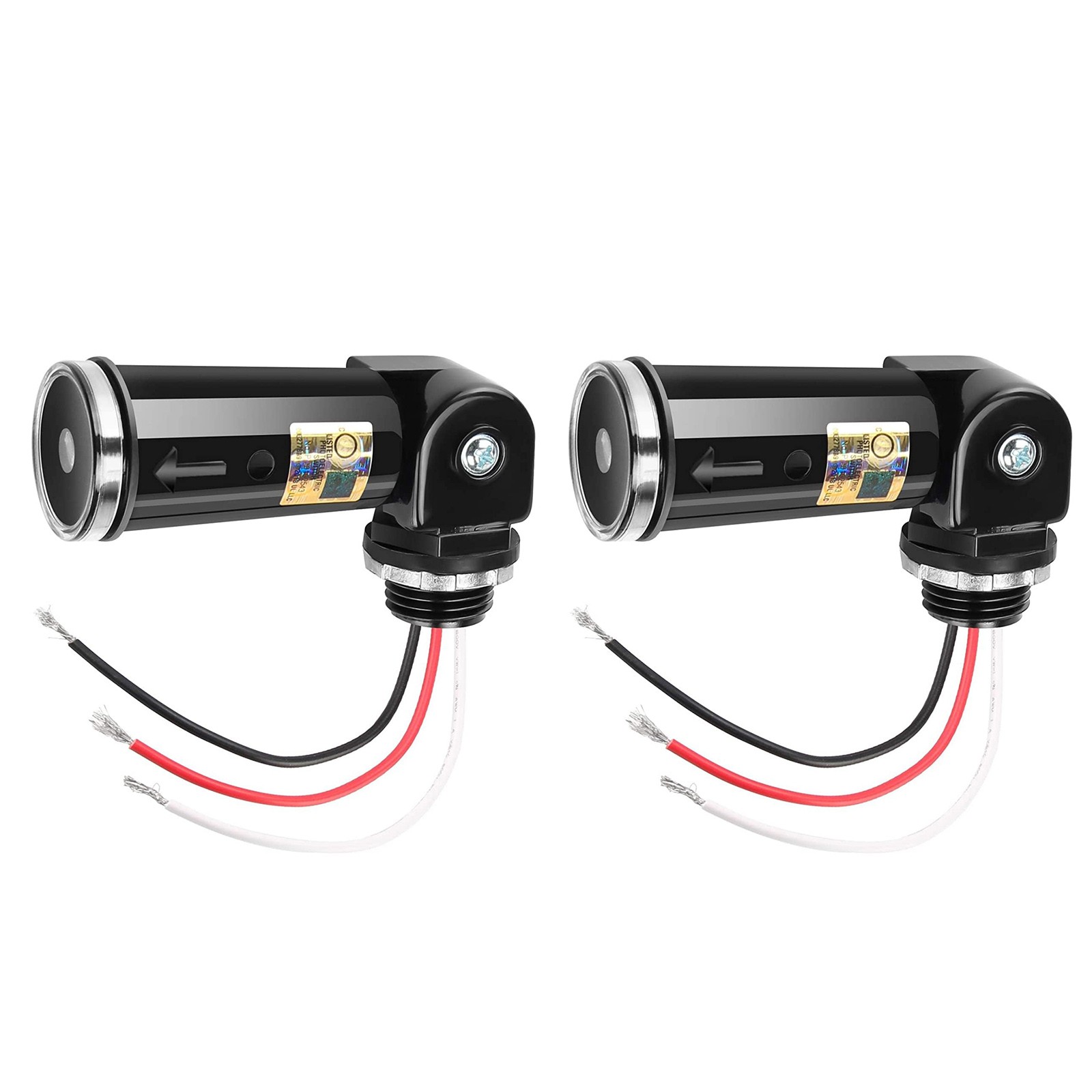 Outdoor Lighting Photocell Sensor Dusk to Dawn Switch 120V 1000W 180° Swivel