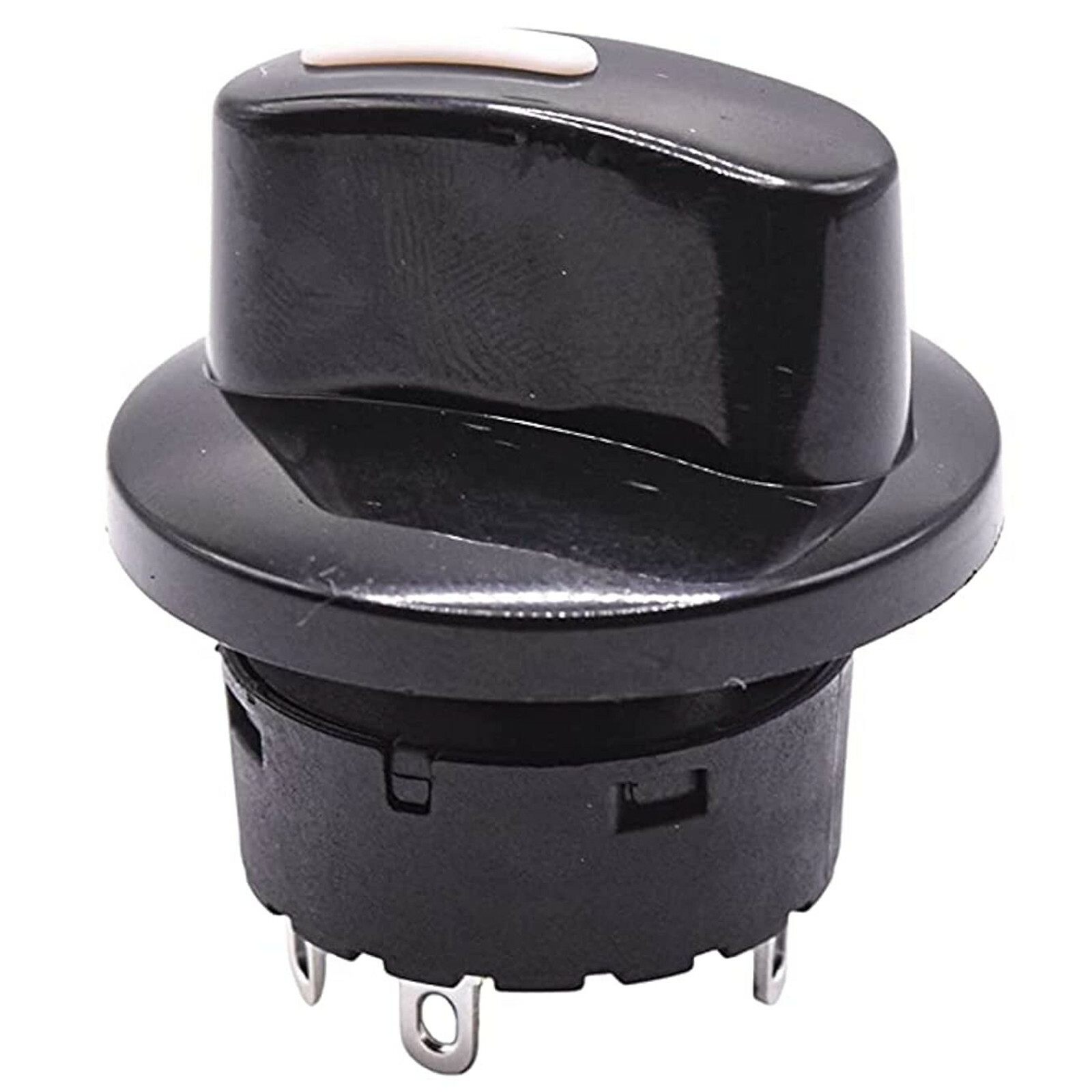 HQRP Rotary Switch with Knob 120V 8A 1-Pole 3-Way SP3T