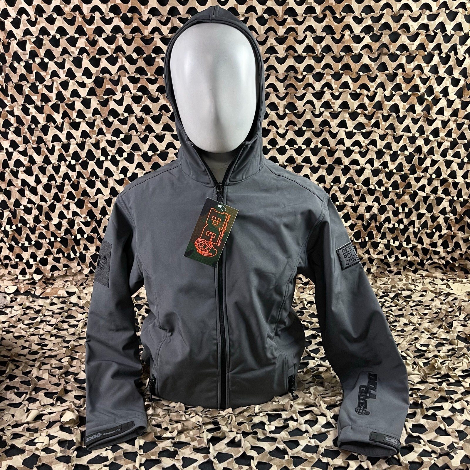 NEW Enola Gaye TechTwo Jacket - Grey - X-Large