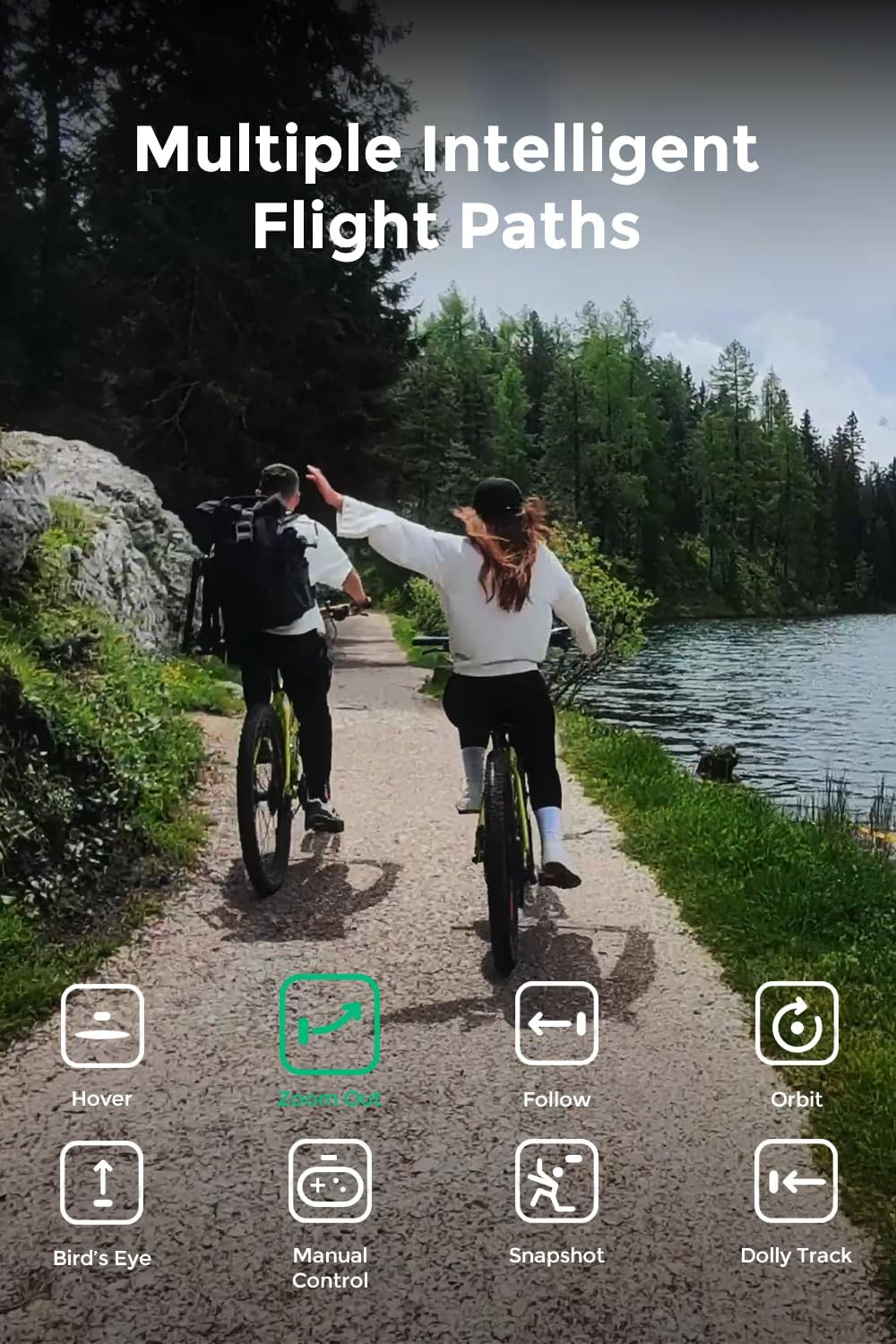 HOVERAir X1 Combo Plus Self-Flying 4K Camera Pocket-Sized Foldable Drone Video