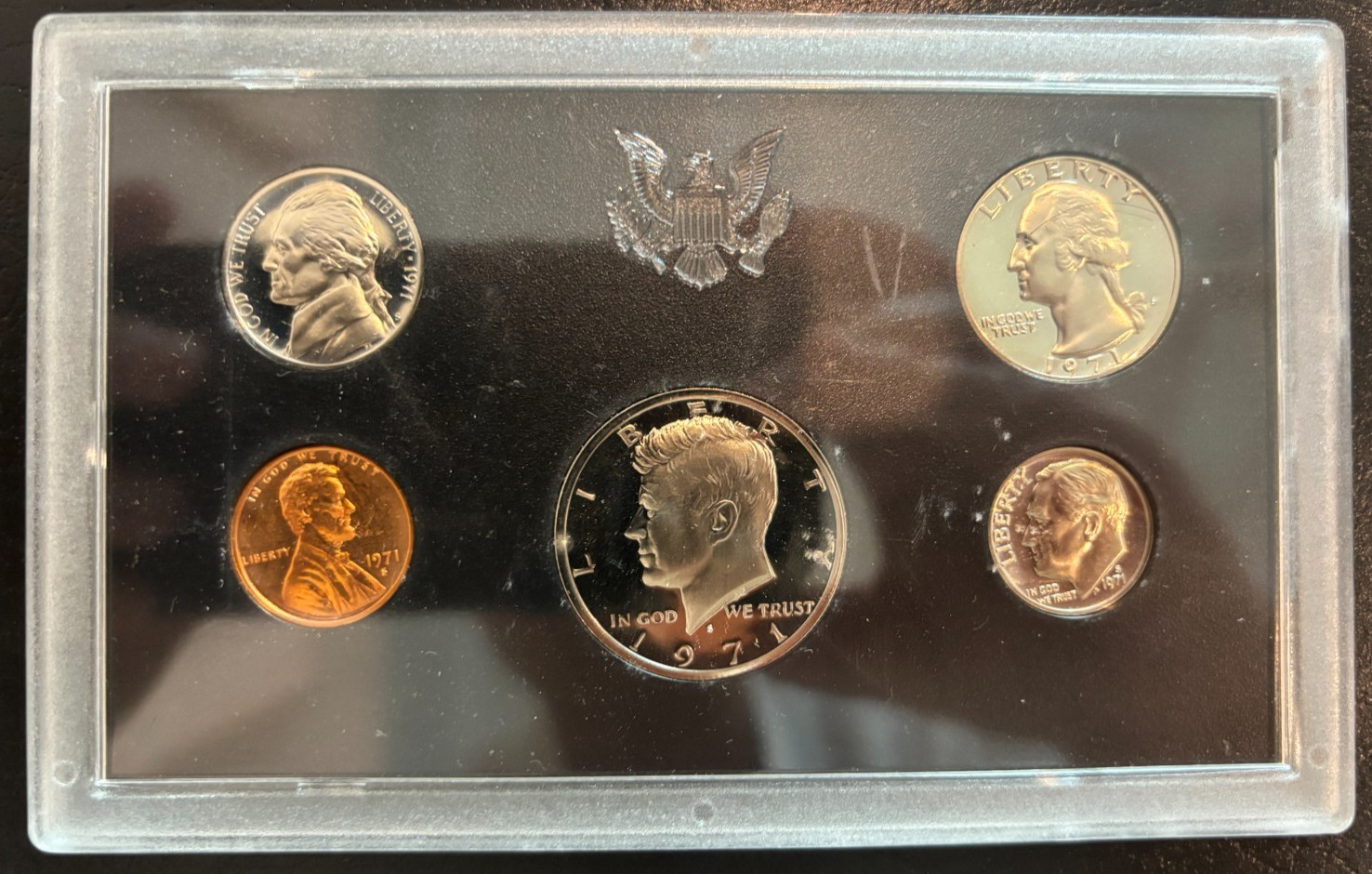 1971-S US Mint Proof 5 Coin Set in Original Package
