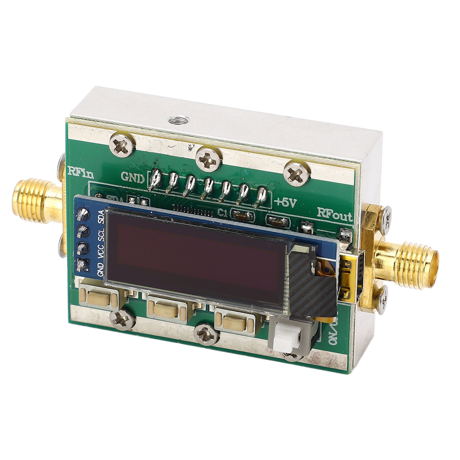 RF Programmable Attenuator 1-3800MHz Digital Module 0-31dB CNC Shell 5V Part