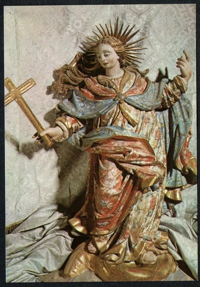 Holy card de la Virgin santino image pieuses estampa