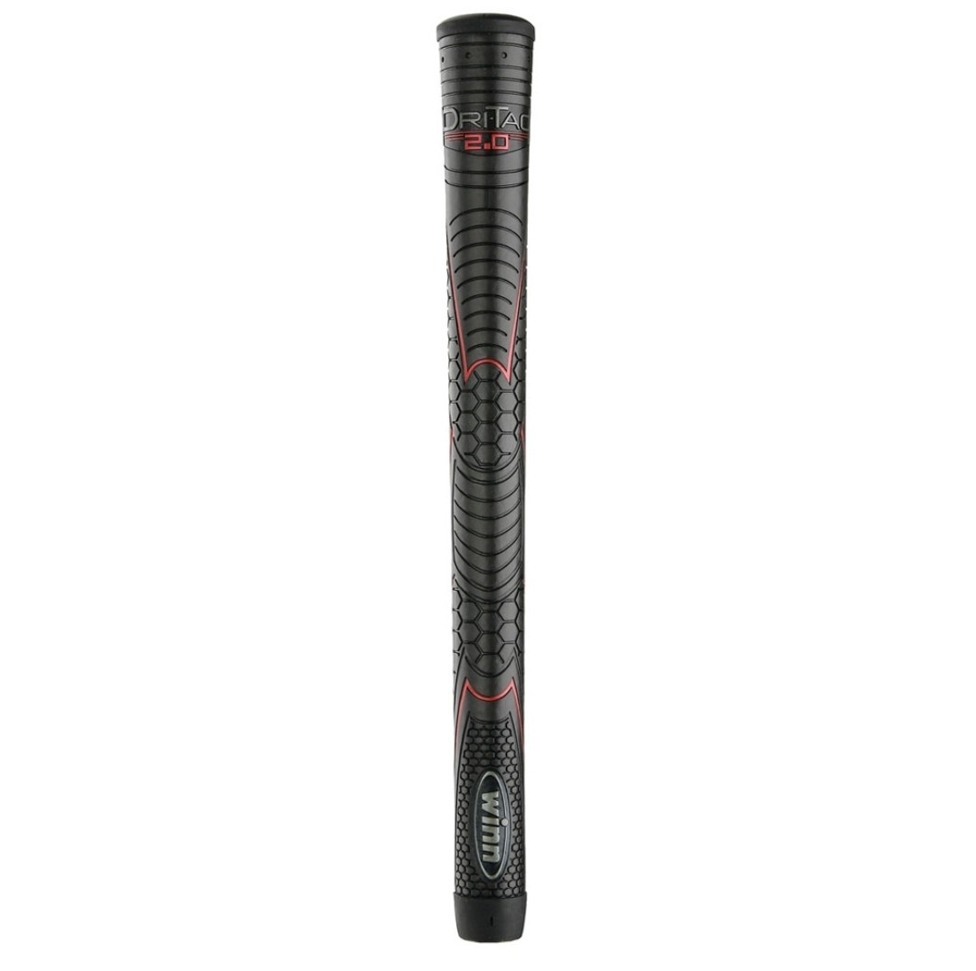 Winn DRI-TAC 2.0 STANDARD Jet Black Golf Grip 52DT-JBK