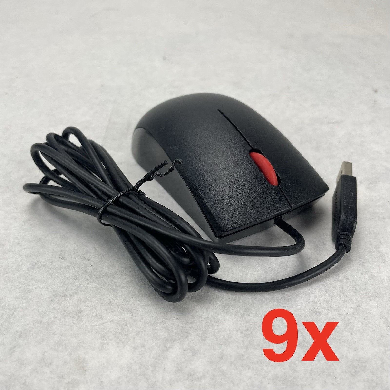 Lenovo Optical Scroll Mouse FRU: 45J4889 Model: MOEUUO MOEUUOA Mixed Lot of 9
