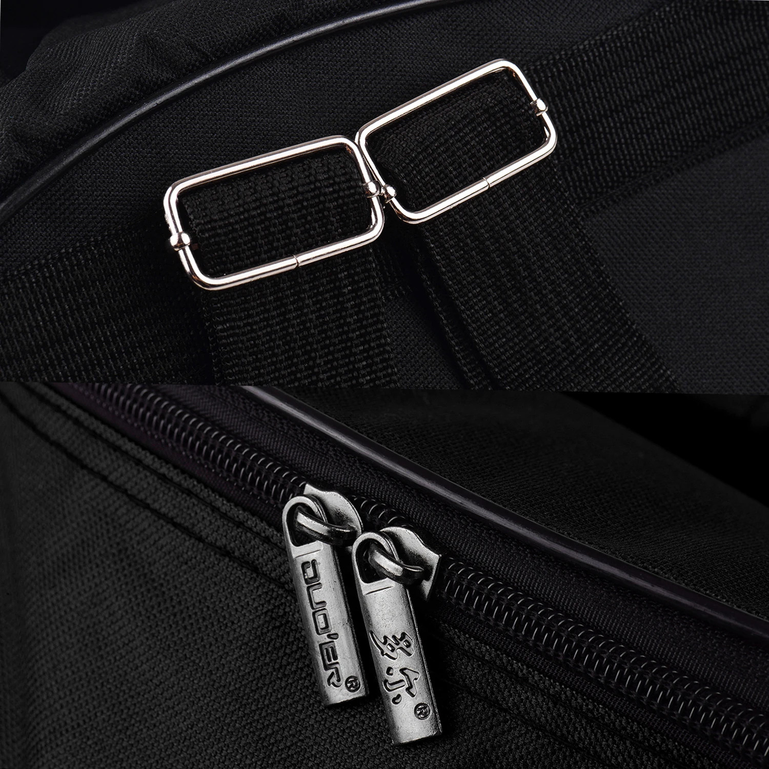 Compact Snare Bag Case Backpack Shoulder Strap Outside Pockets Musical