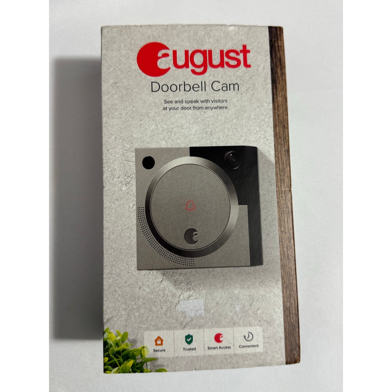 August Doorbell Cam Silver AUG-AB01-M01-S01