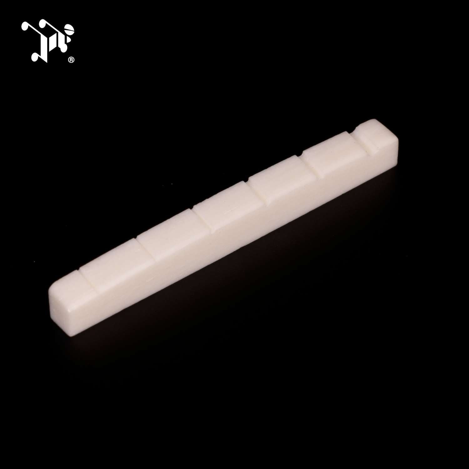 Tone Ninja Bleached Bone Slotted Nut Flat bottomed 42mm White