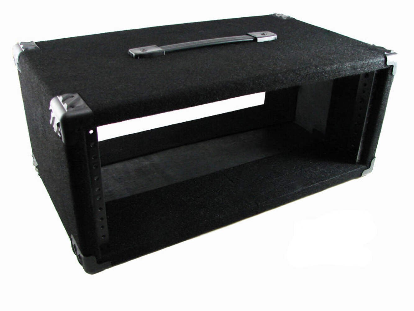PROCRAFT 4U 12" Deep Rack Case in Black Carpet Wrap - Top Handle w/ Rack Screws