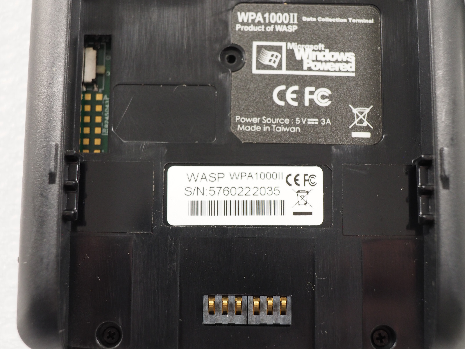 Wasp Barcode Technologies WPA1000II Mobile Computer with Stylus