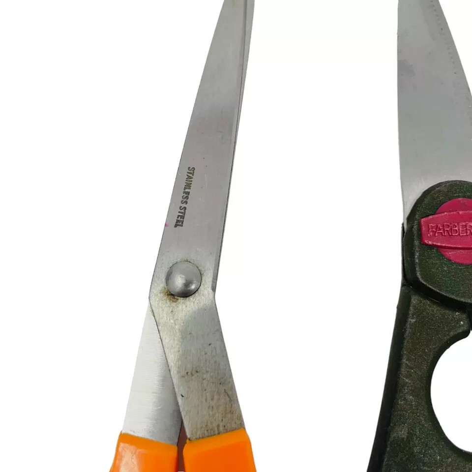 6 Pcs Farberware and Assorted Flower Scissors Set, Stainless Steel Shears