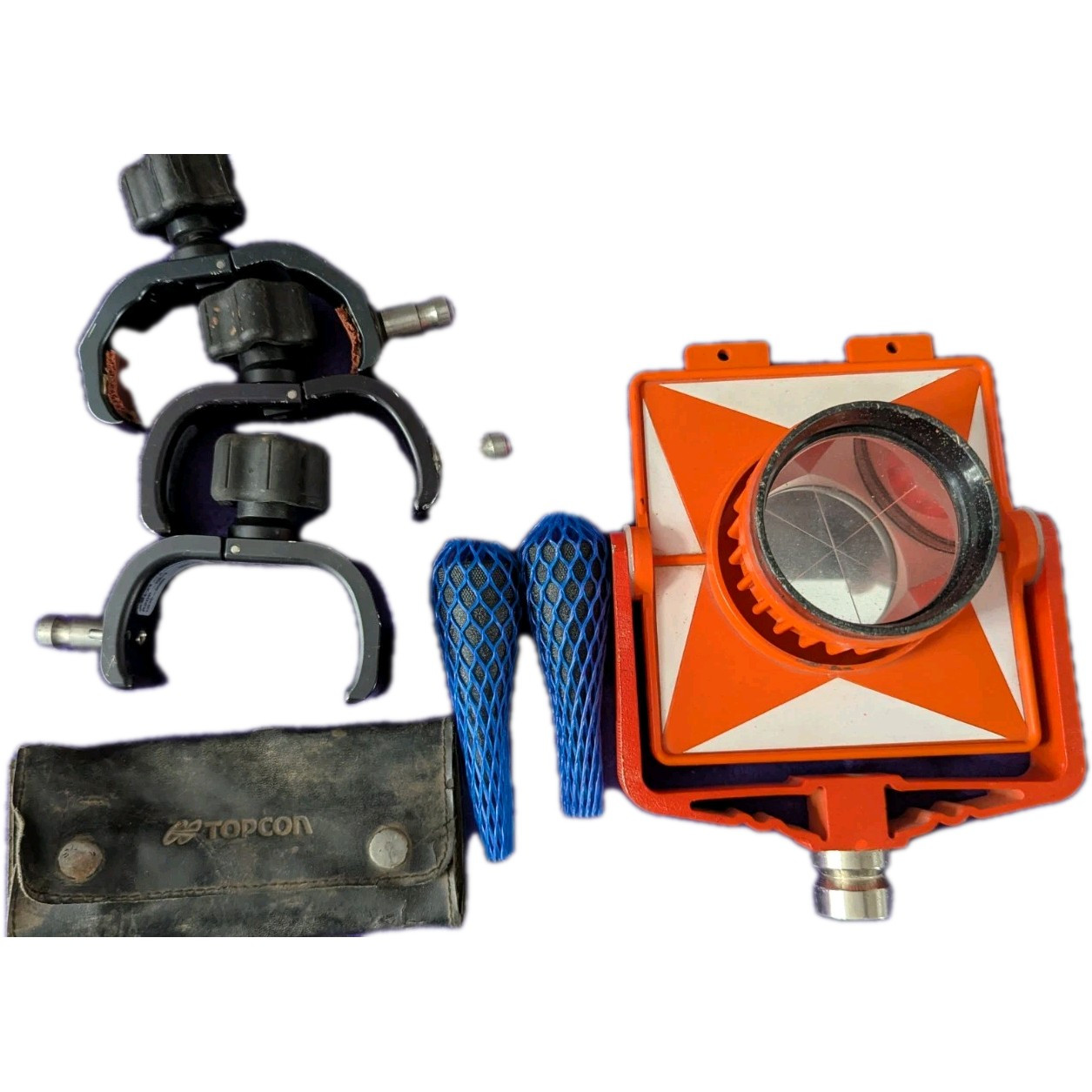 SitePro 03-2010M-O 0/-30mm Single Tilt Prism Orange With Extra Tools