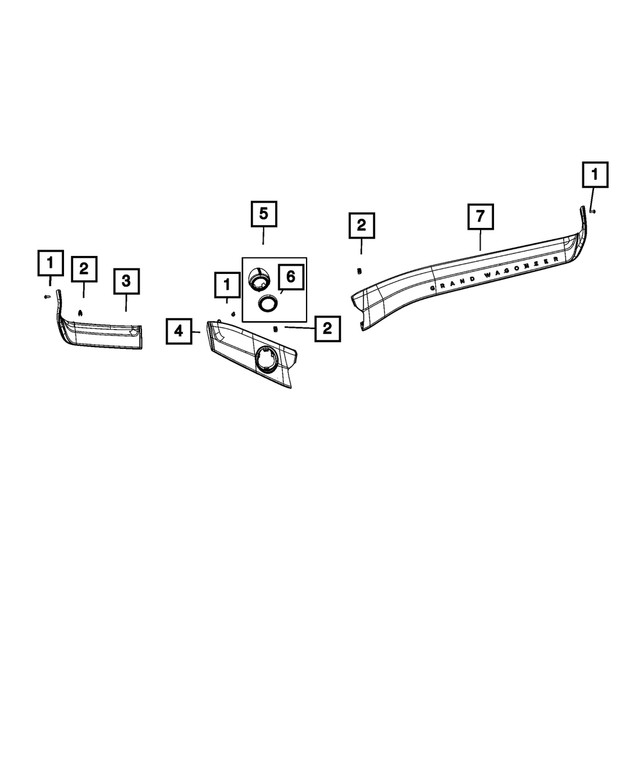 Genuine Mopar Instrument Panel Applique 7HZ88AAAAA