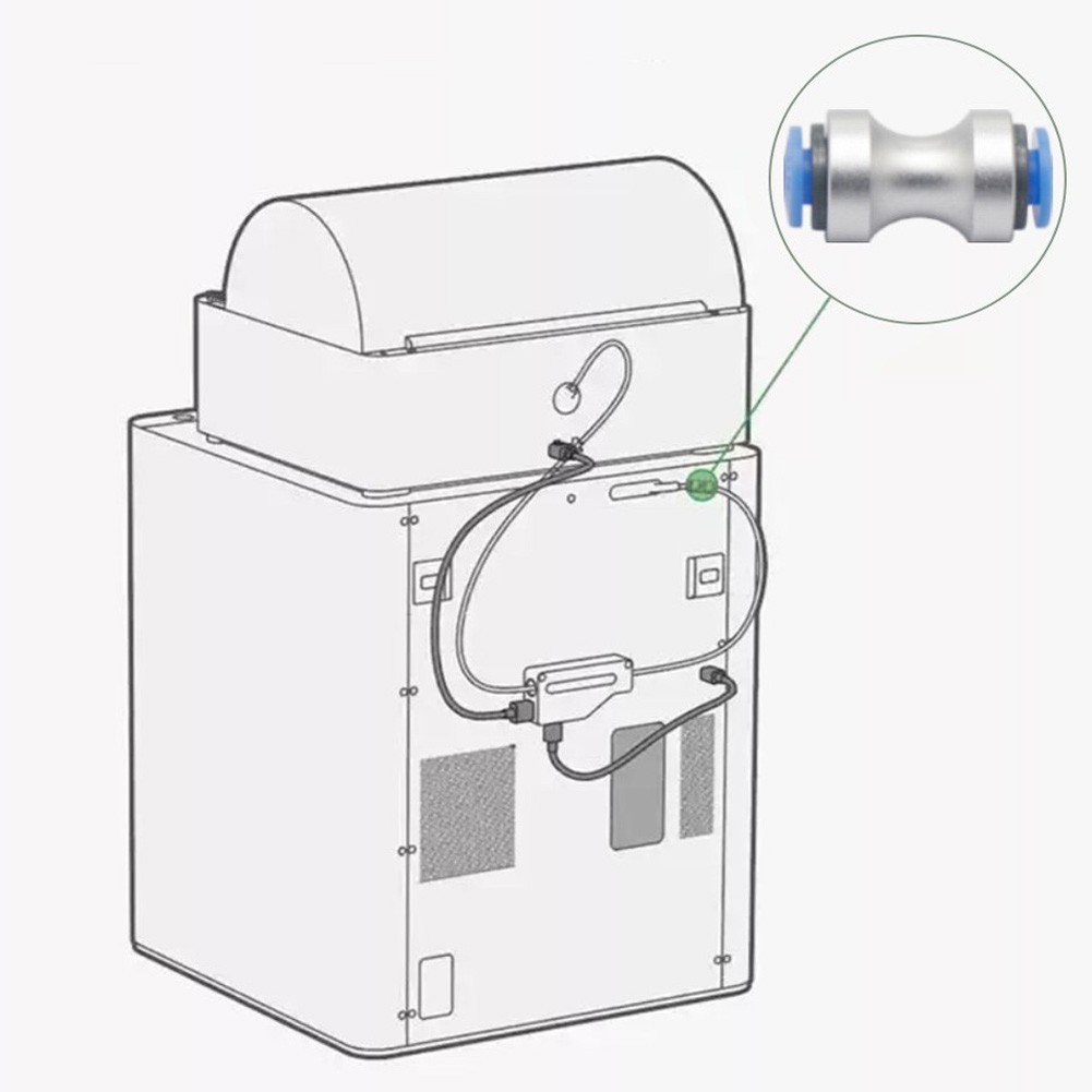 Feed Tube Connector PTFE Inner Lining For 3D Printer Maintenance Spare Part