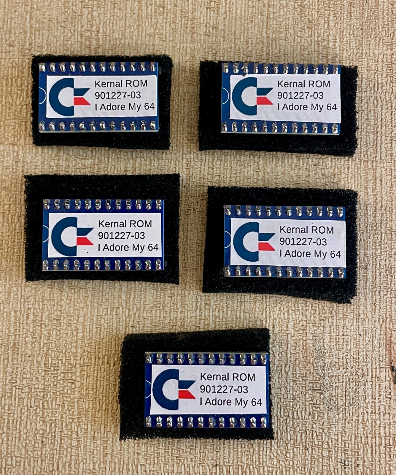 Commodore 64 compact Kernal ROM replacement - MOS 901227-03 equivalent