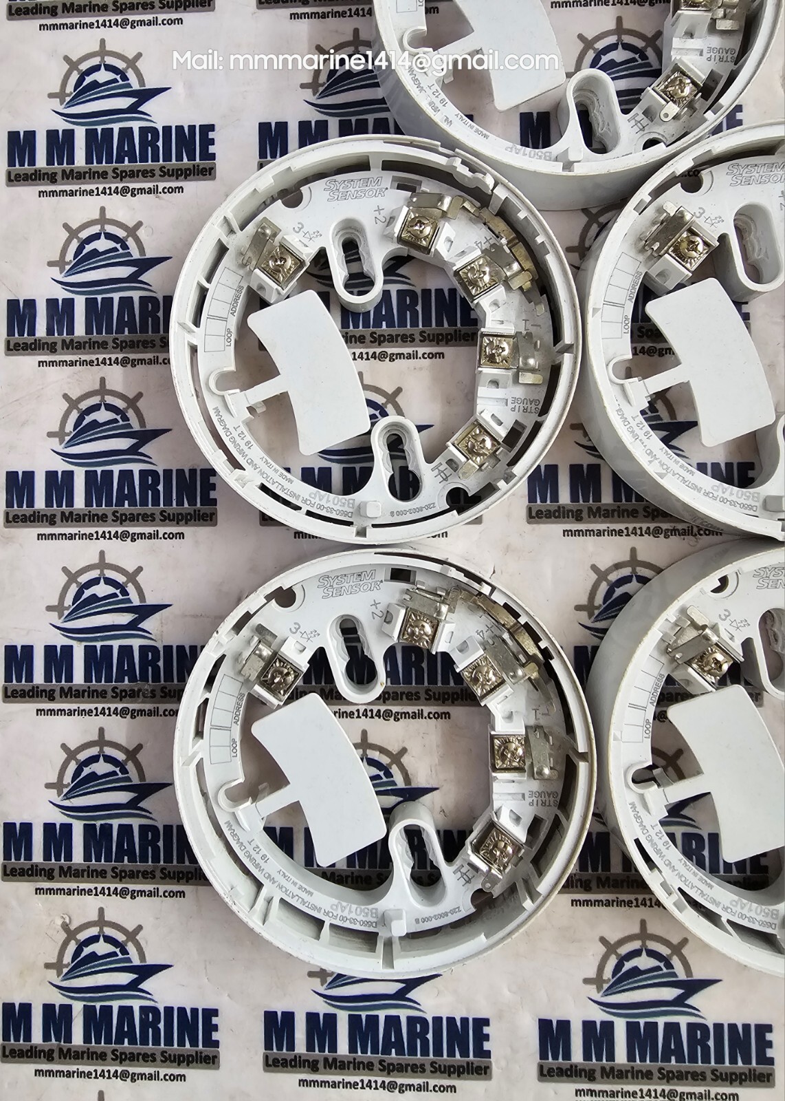 SYSTEM SENSOR | B501AP | DETECTOR BASE | D650-33-00 | MADE IN ITALY