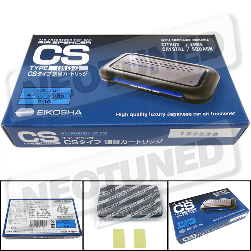 CS-X3 CSX3 AIR SPENCER AIR FRESHENER FOR CAR SQUASH REFILL JAPAN GENUINE JDM