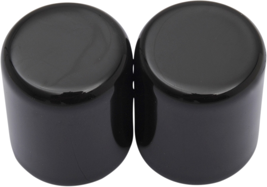 DRAG SPECIALTIES Docking Covers - Small - Black C77-0099GB