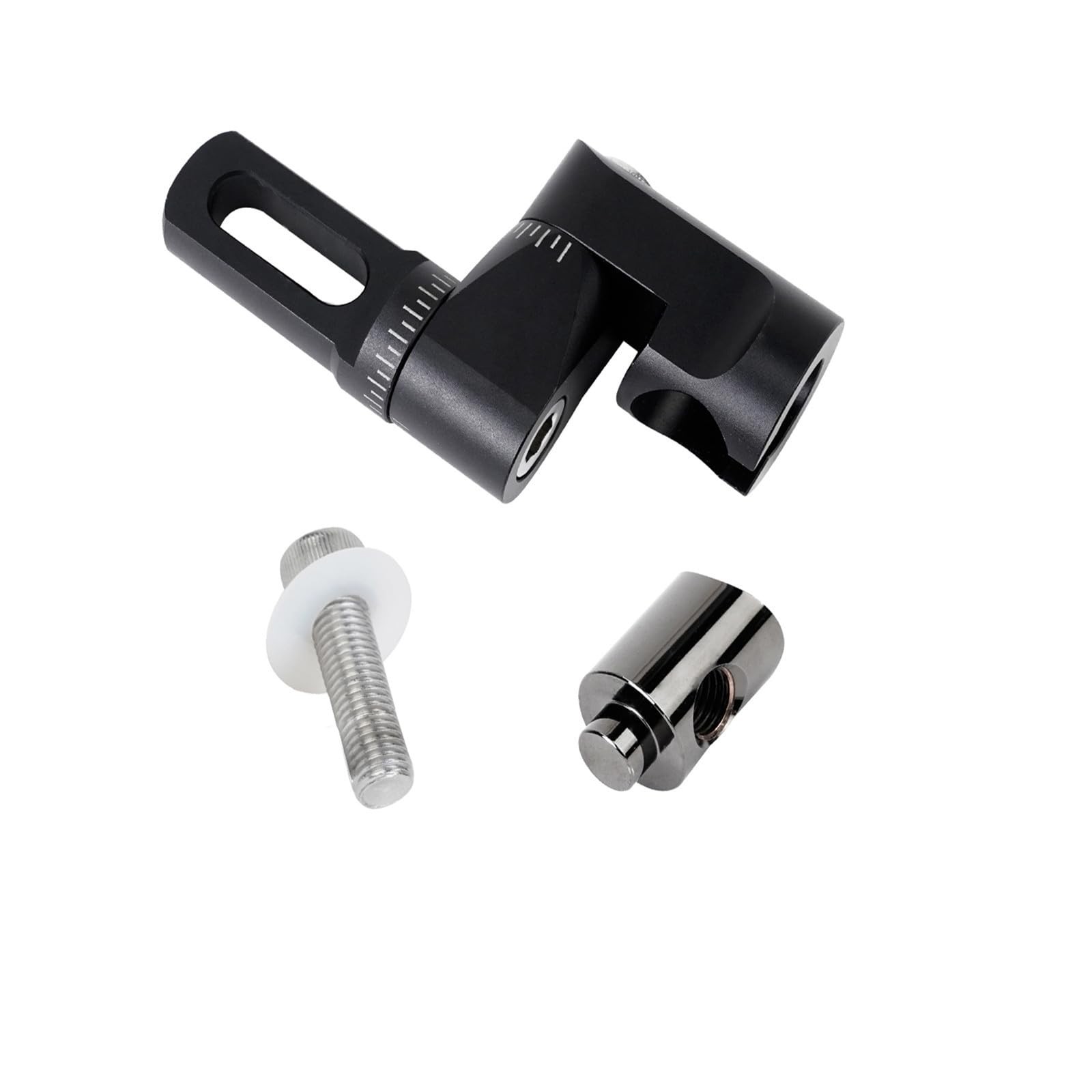 Adjustable V-Bar Mount Quick Disconnect Bow Rod Stabilizer for Archery