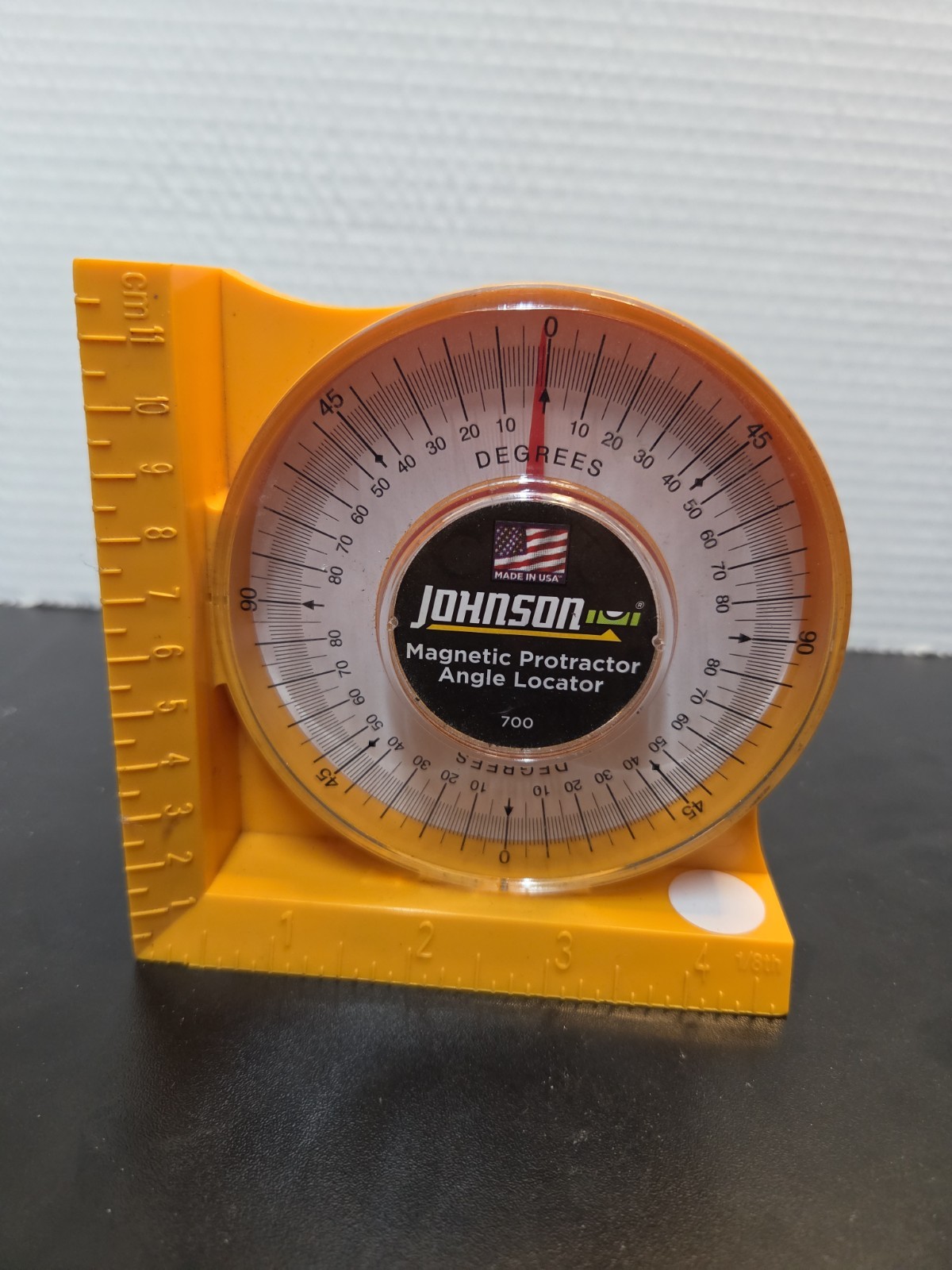 Johnson Level 700 Magnetic Protractor / Angle Locator building tool