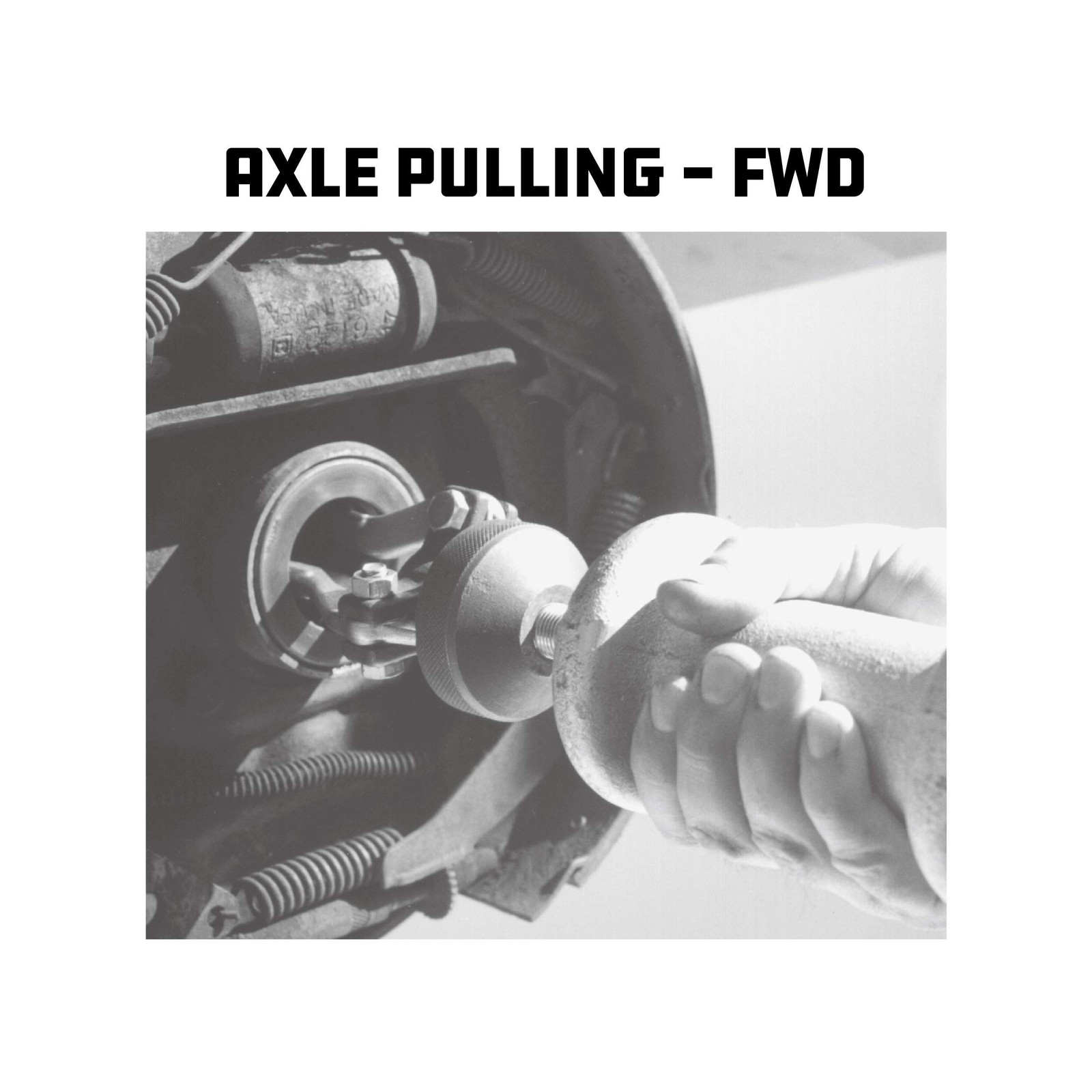 Powerbuilt Master Axle Puller Tool Set, Remove Car Front and Rear, Bearings a...