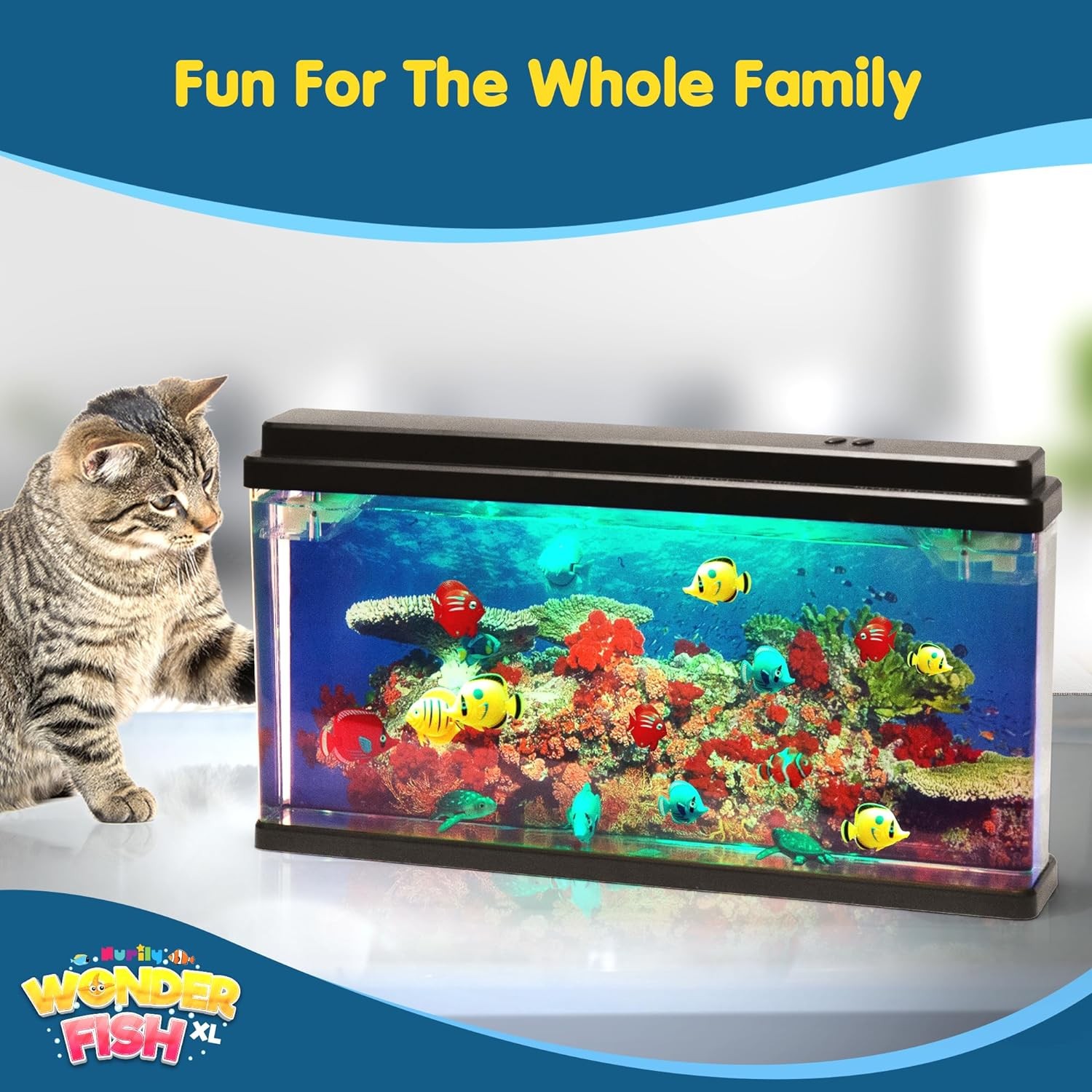 Artificial Fish Tank XL Virtual Ocean Motion Lamp