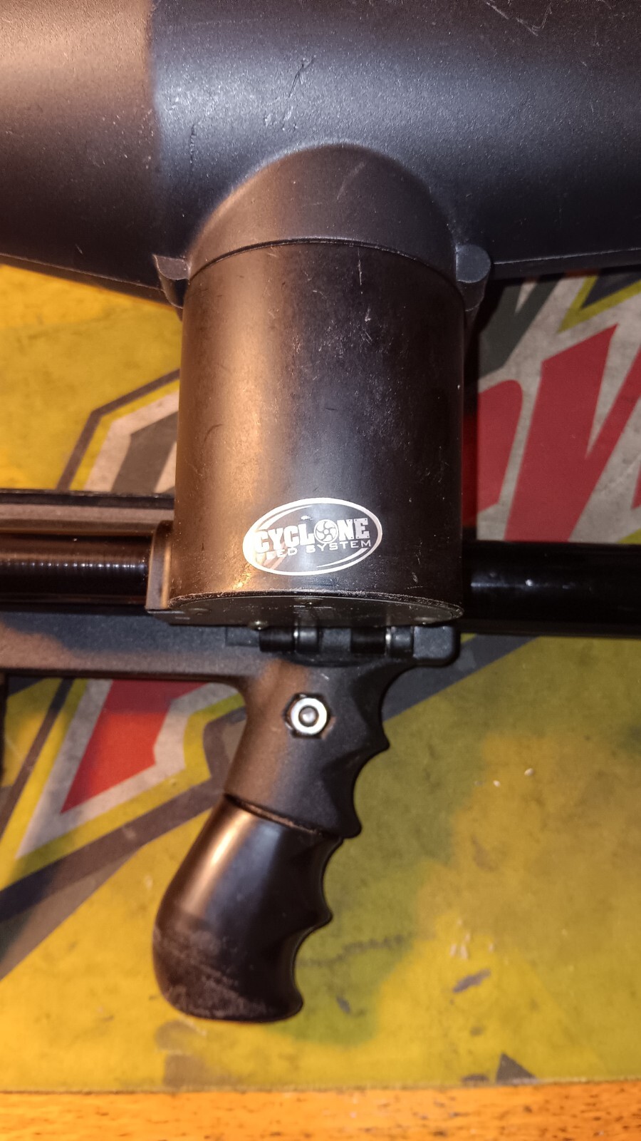 Tippmann 98 Custom, Cyclone Feed, Double Trigger 15" Barrel