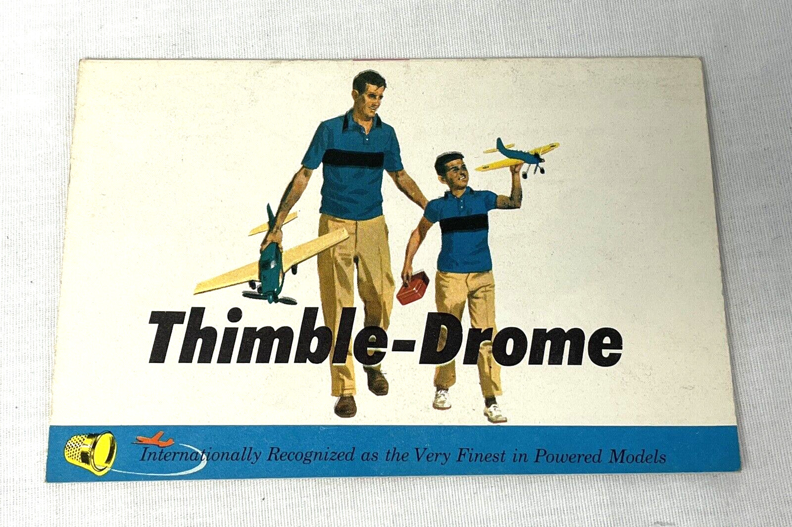 VINTAGE THIMBLE-DROME HOBBYSHOP  POCKET CATALOG OR FLYER
