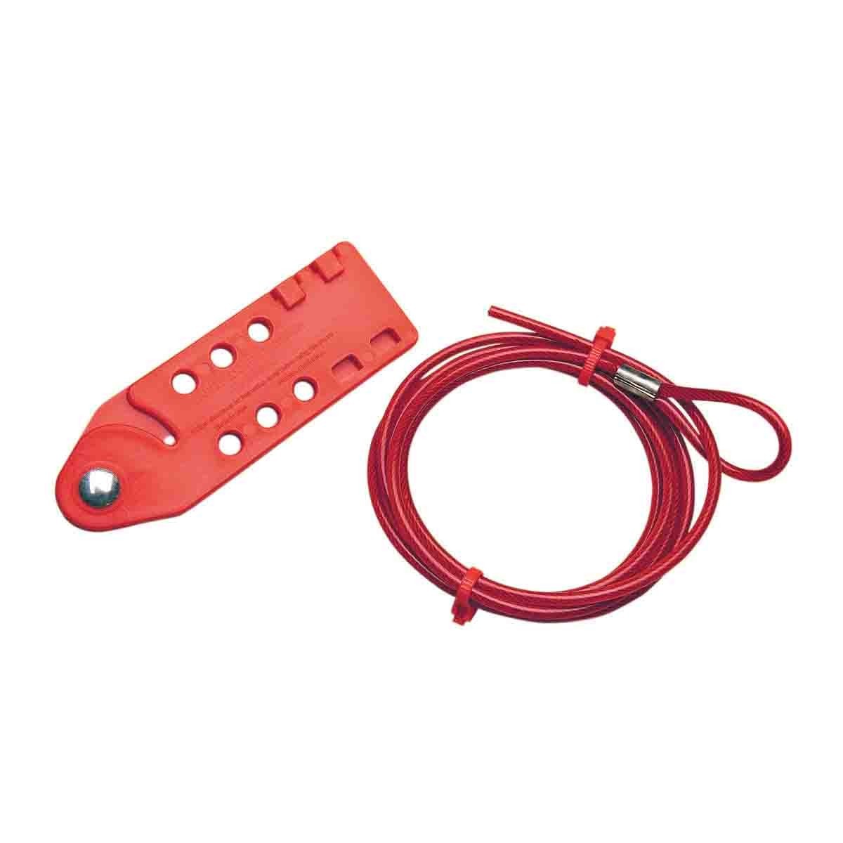 Brady 45351 Economy Cable Lockout with Cable CABLO 6 ft Long